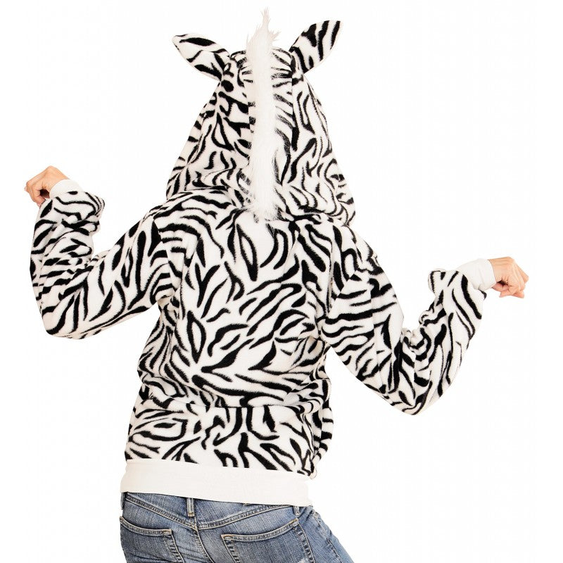 Disfraz de Cebra Chaqueta para adulto I Don Disfraz