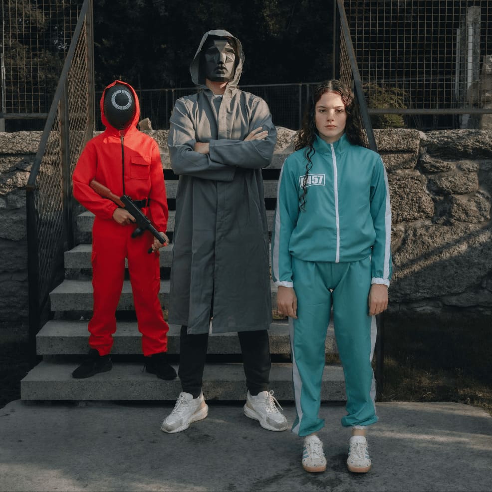 Déguisement Joueur Squid Game pour femme