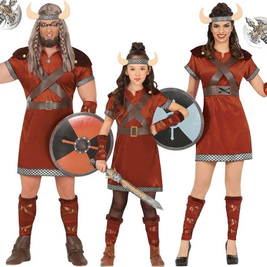 Déguisements de groupe Vikings Nordiques