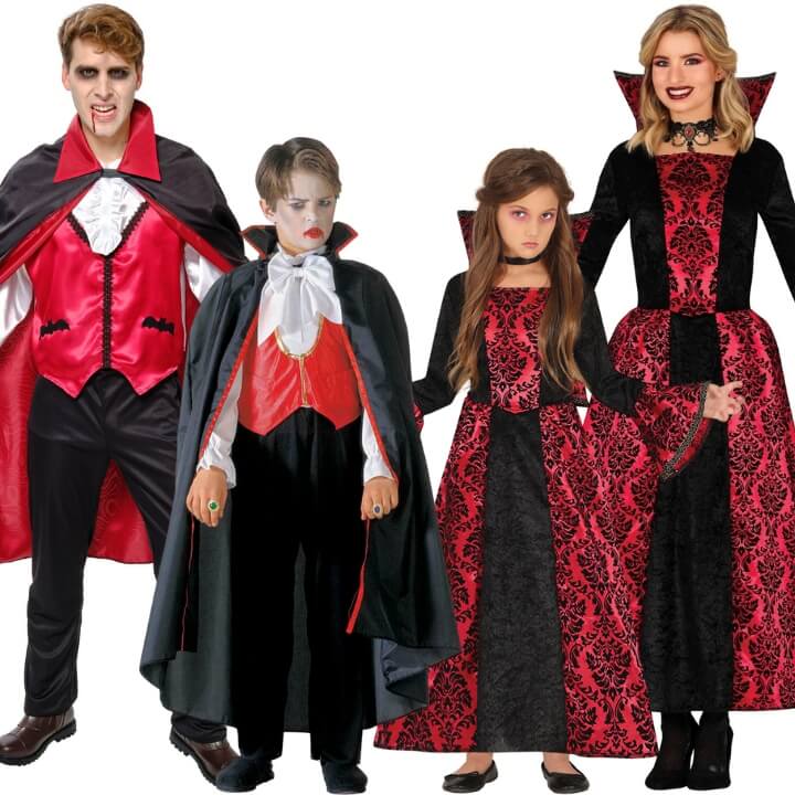 Déguisements de groupe Vampires Royaux