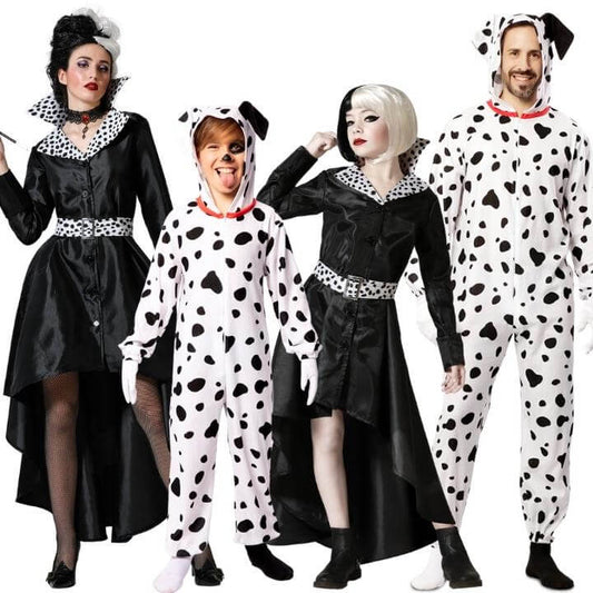 Déguisements de groupe Cruella et les Dalmatiens