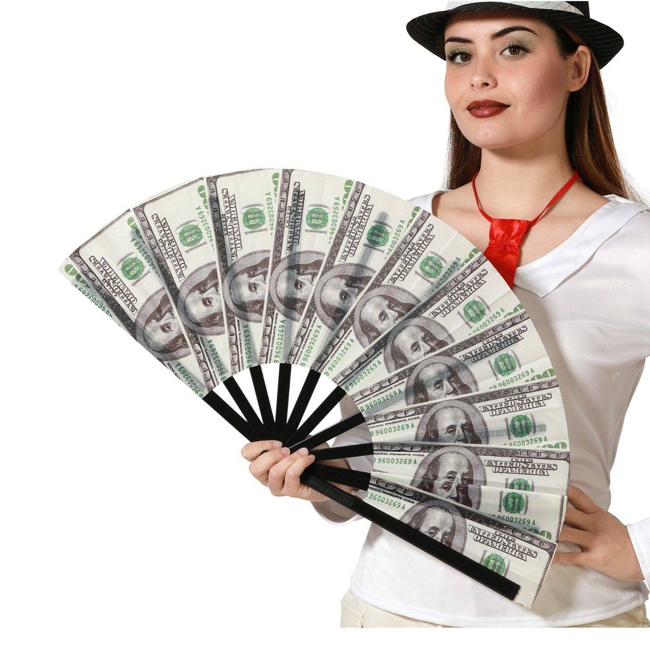 Éventail de Gangster Argent