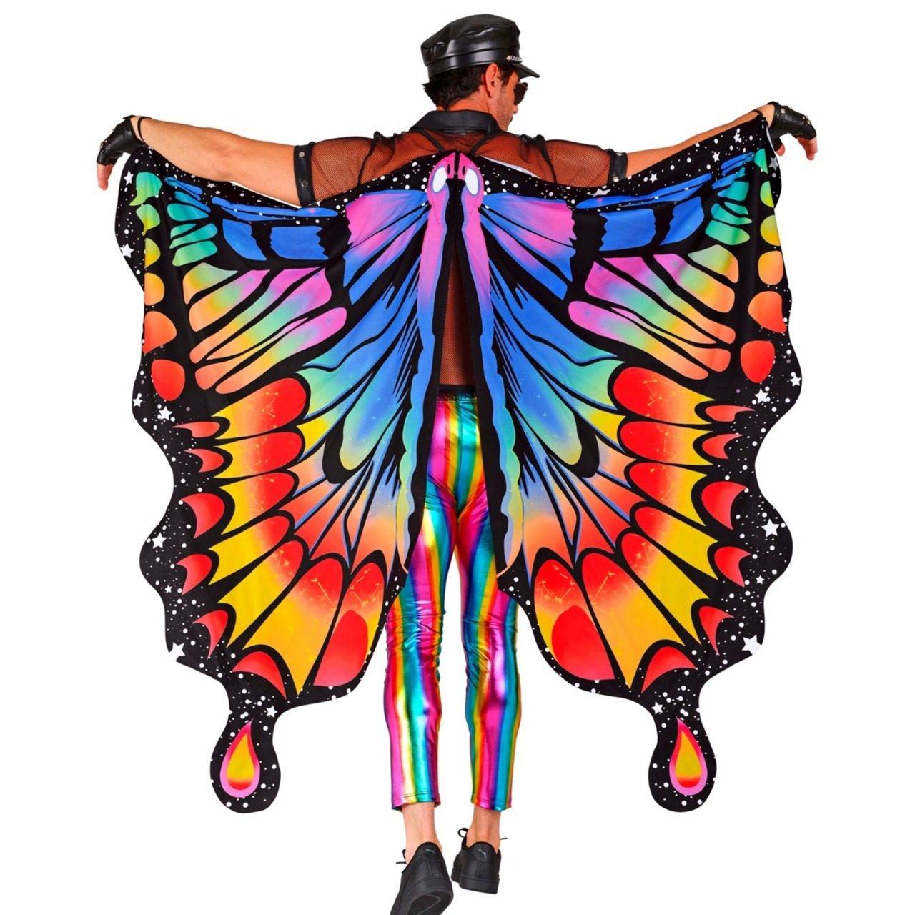 Ailes de Papillon Arc-en-ciel Grandes