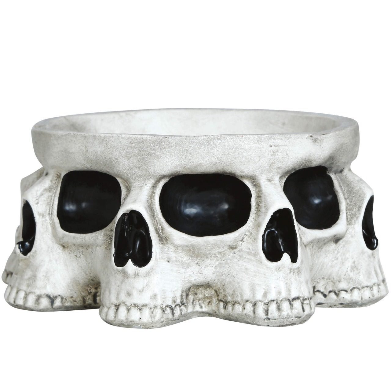 Bol avec crânes sinistres