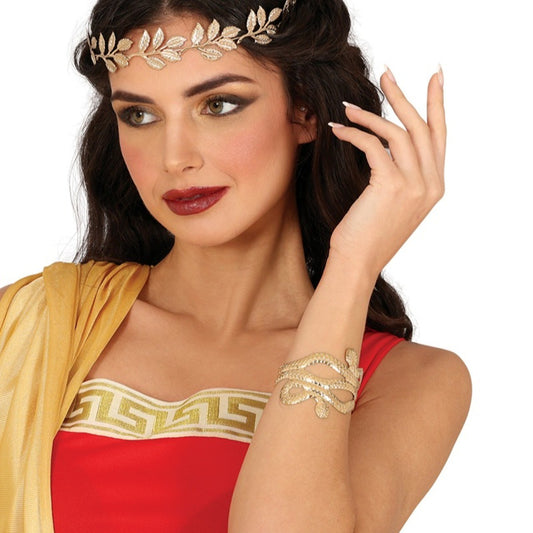 Bracelet Serpent Doré Métallisé