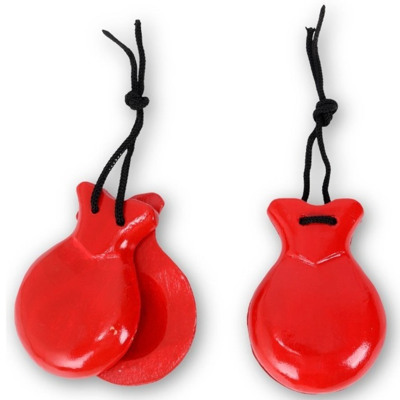Castagnettes de flamenco Rouges Unies