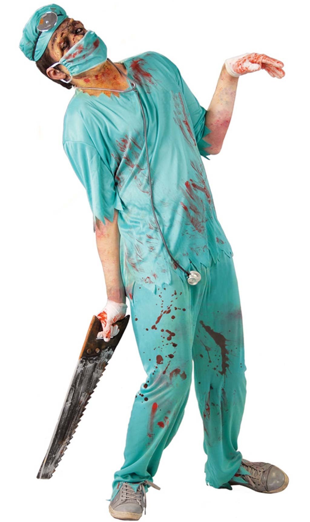 Déguisements de couple de Médecin et Infirmière Zombie