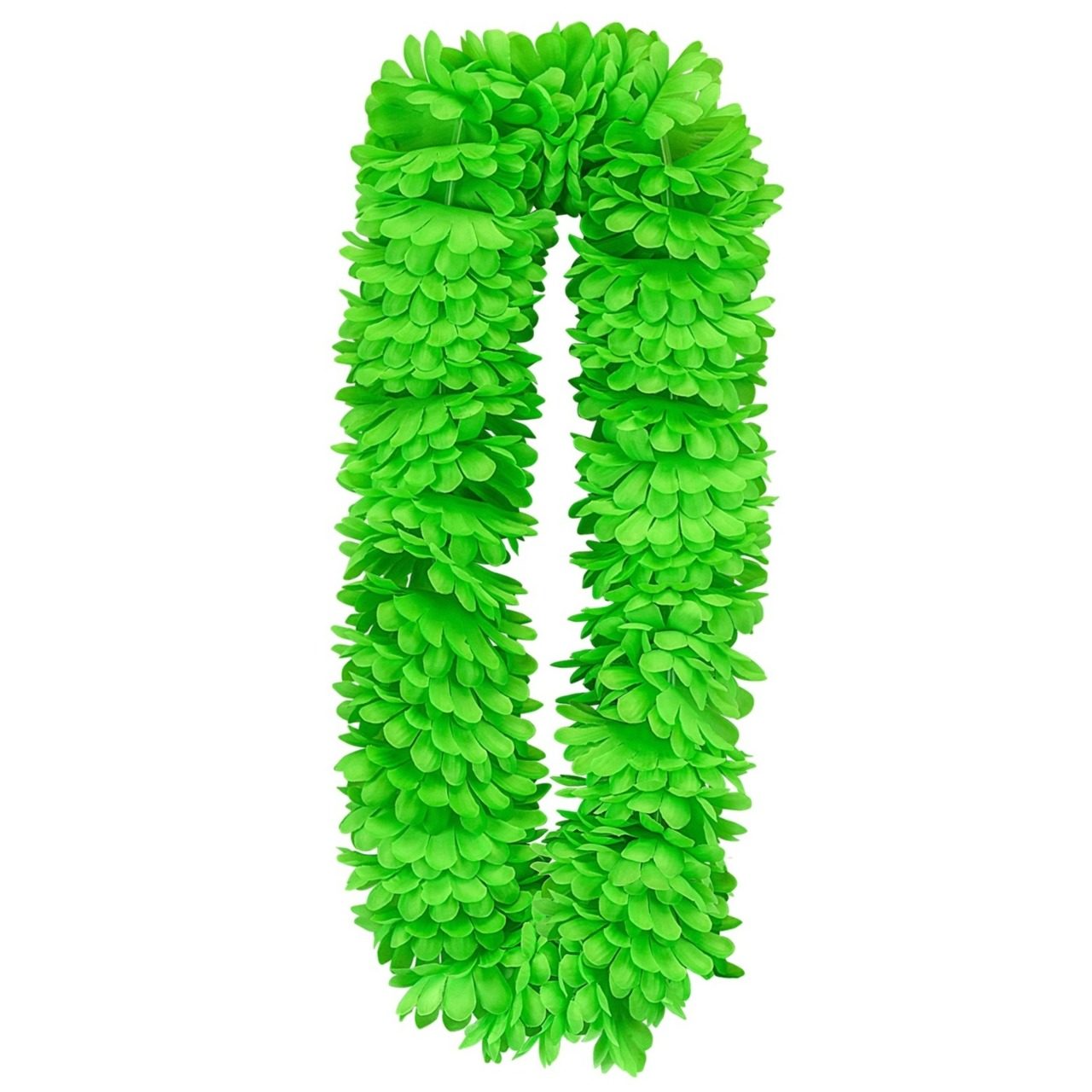 Collier Hawaïen Vert Deluxe