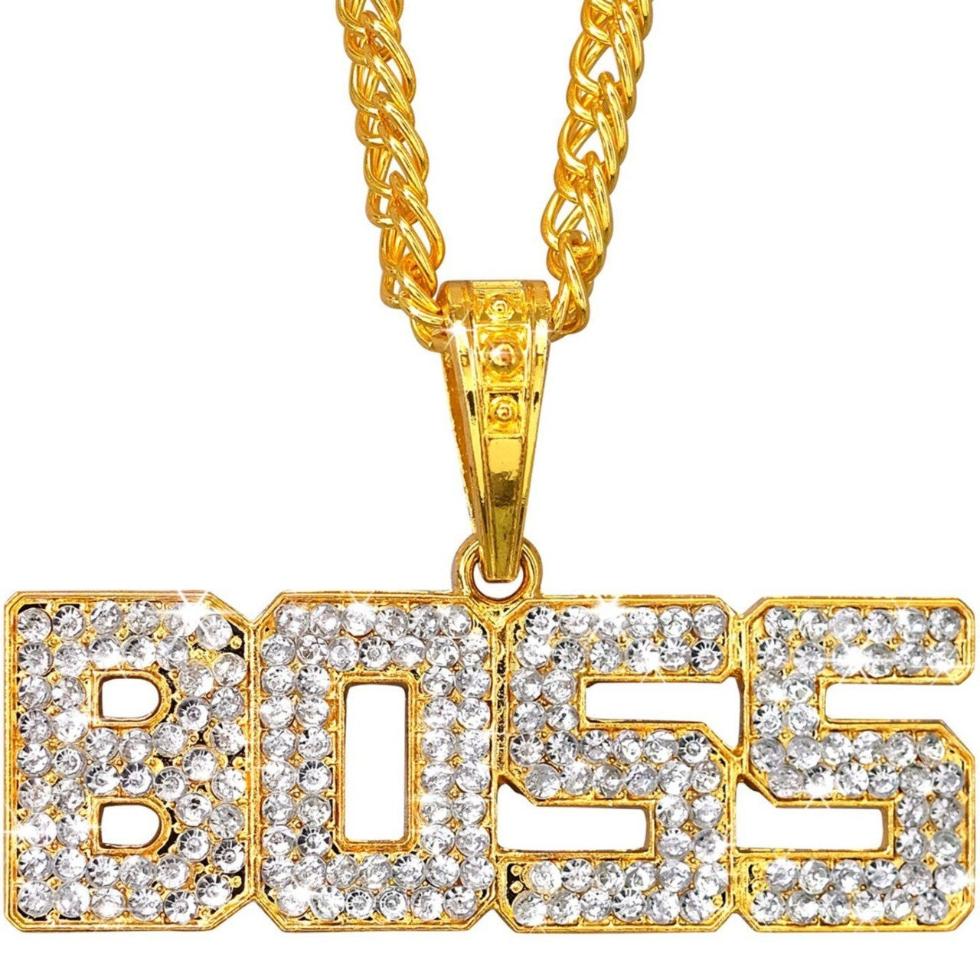 Collier de Rappeur "BOSS"