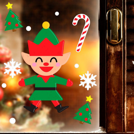 Décoration en gel Rennes de Noël