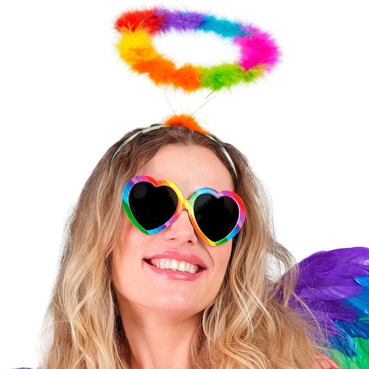 Serre-Tête Ange Arc-en-ciel