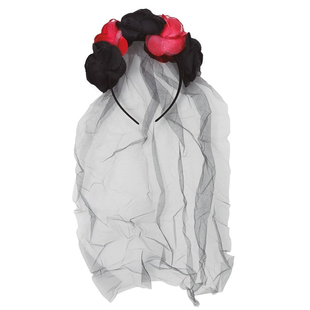 Serre-Tête Catrina Bicolore avec Voile