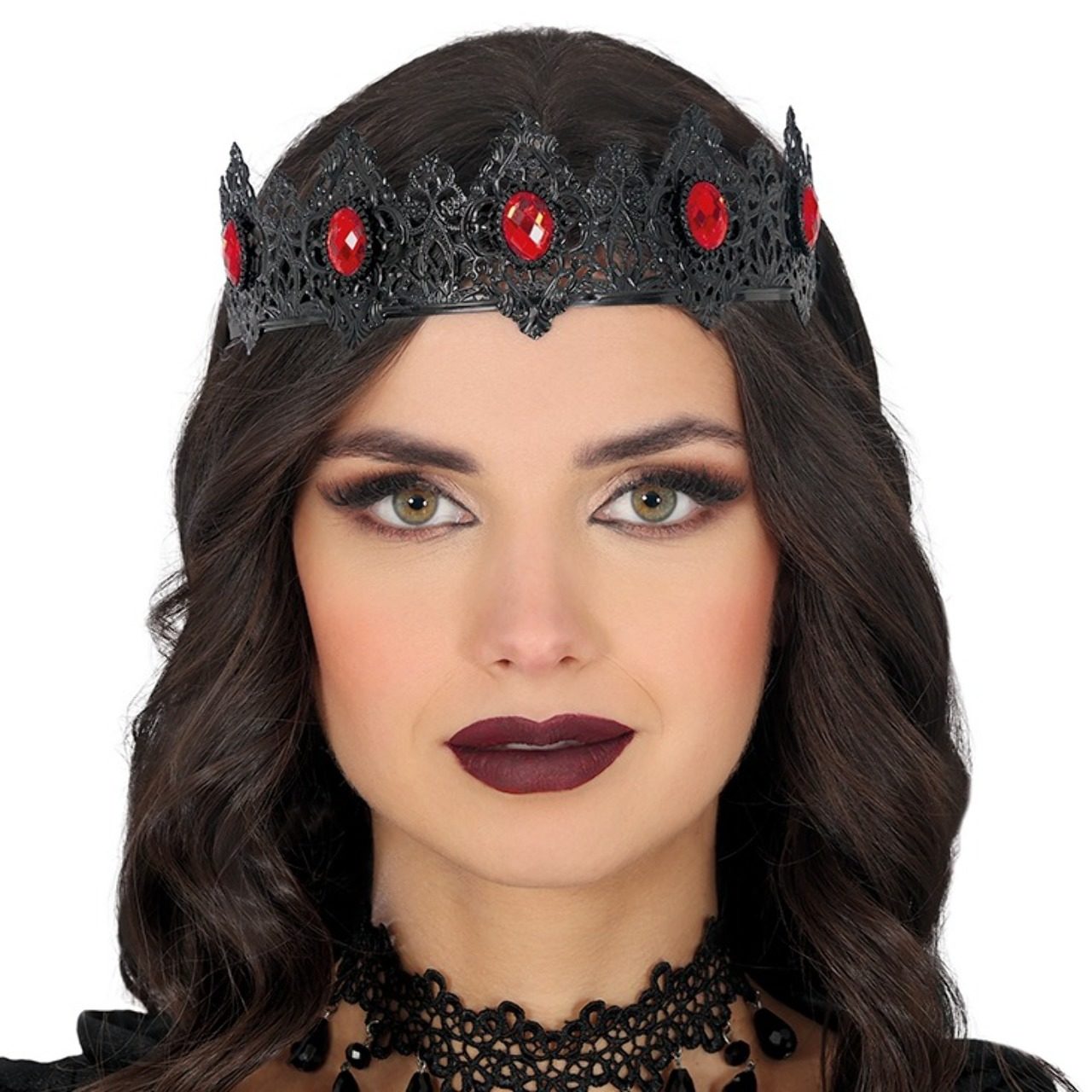 Diadème de Couronne de Reine Noire