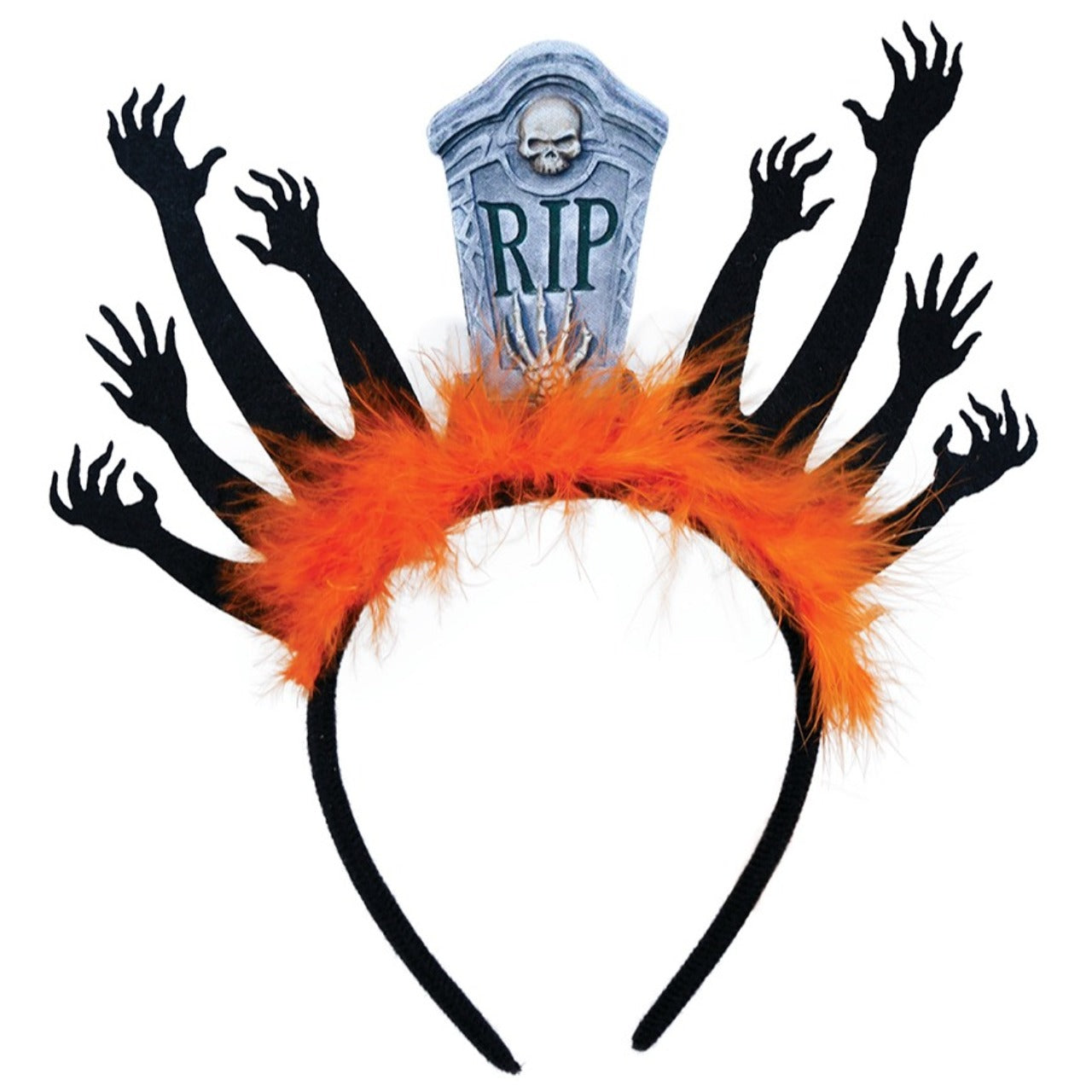 Bandeau de pierre tombale zombie