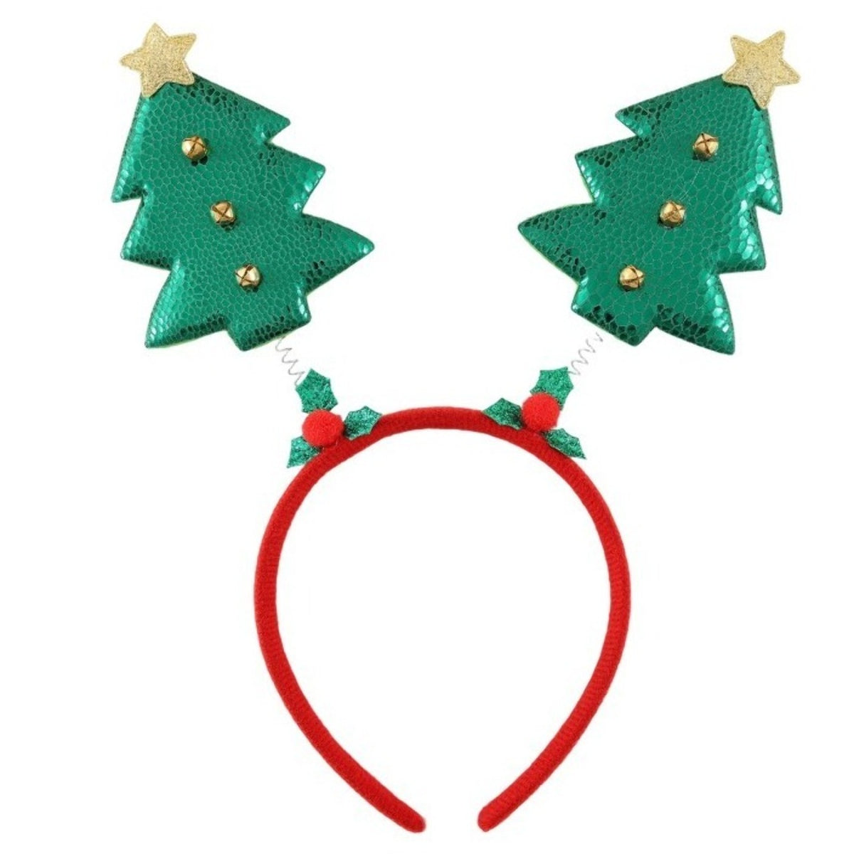Diadème de Noël Arbres Verts