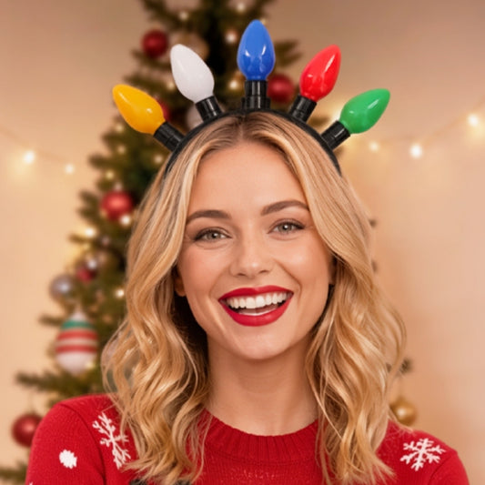 Diadème de Noël Ampoules Lumineuses