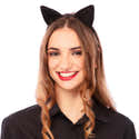 Serre-tête Oreilles De Chat Avec Dentelle - Accessoire Carnaval, Halloween, Cosplay Pour Femme Et Fille - 13