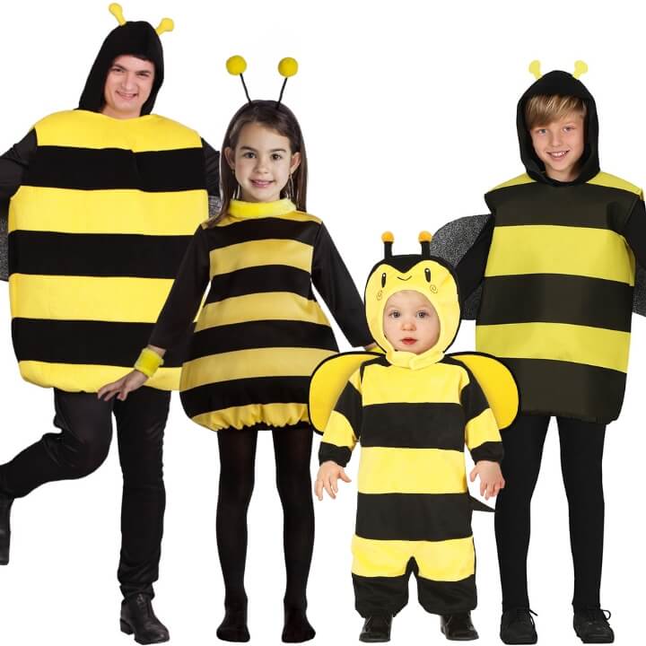 Déguisements de groupe Abeilles