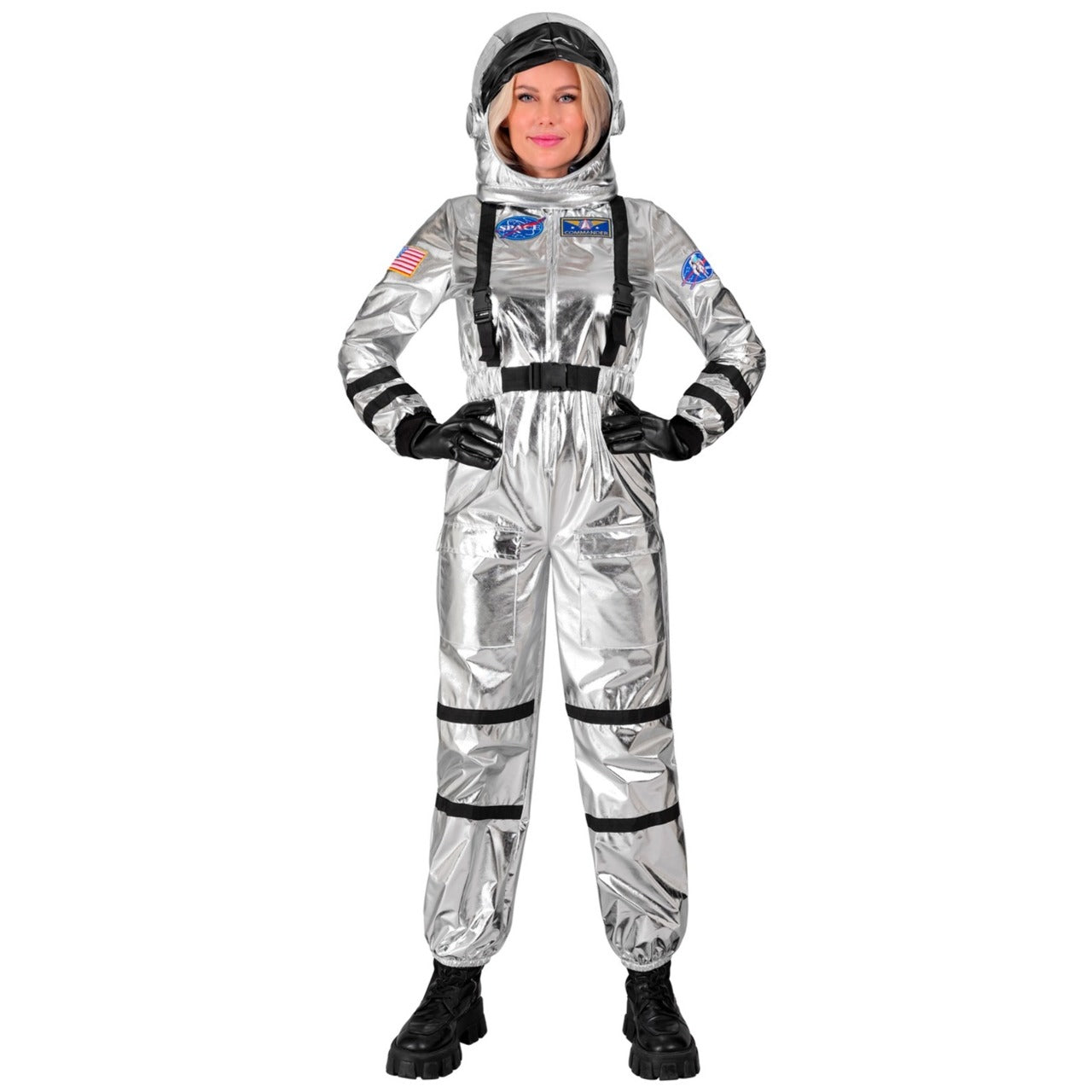 Déguisements de groupe Astronautes Space Argenté