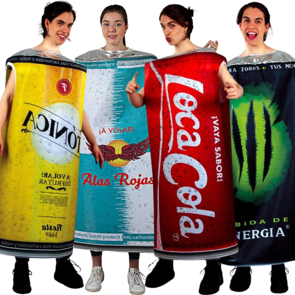 Déguisements en groupe de Boissons