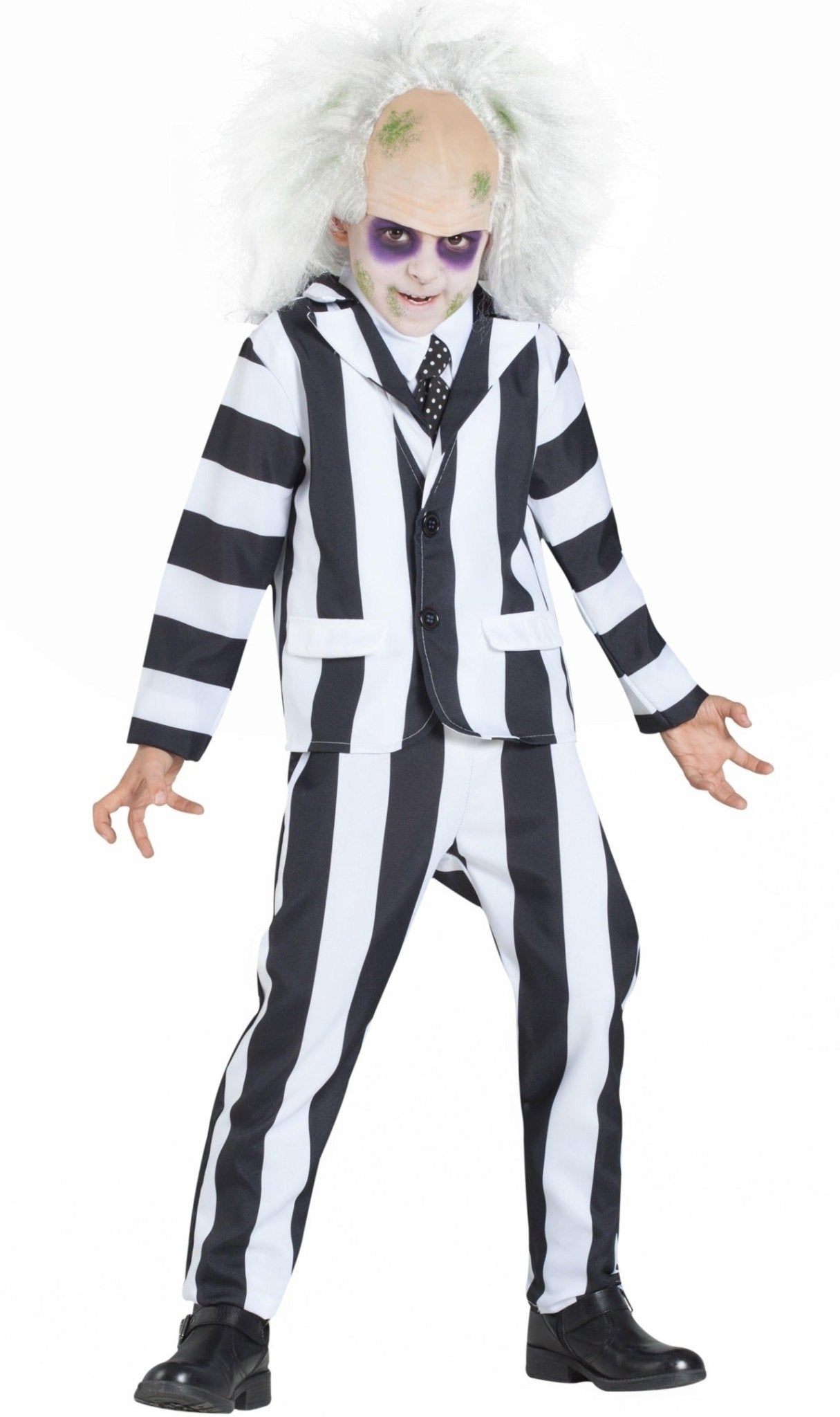 Déguisement de groupe Beetlejuice à Rayures