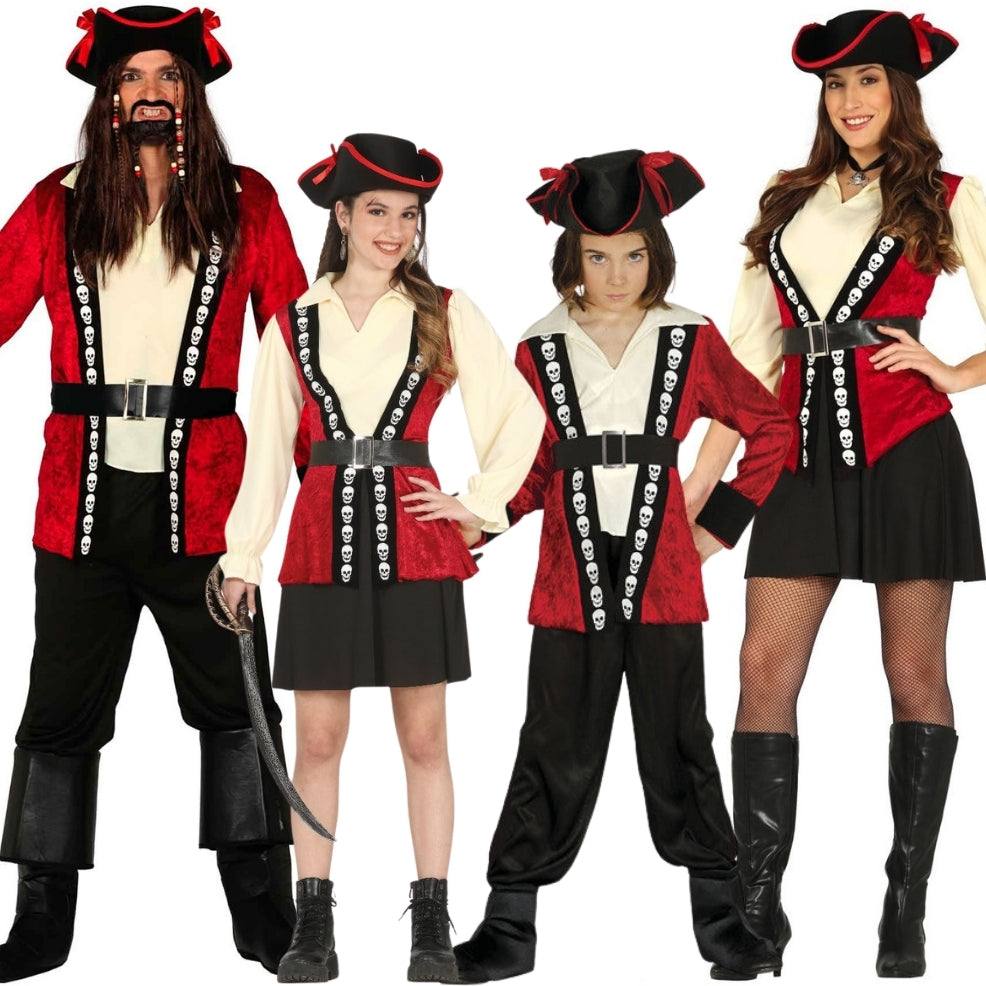 Déguisements en groupe des Pirates Courageux