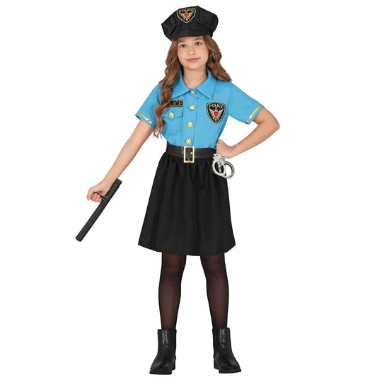 Déguisements de groupe Policiers en Uniforme Bleu