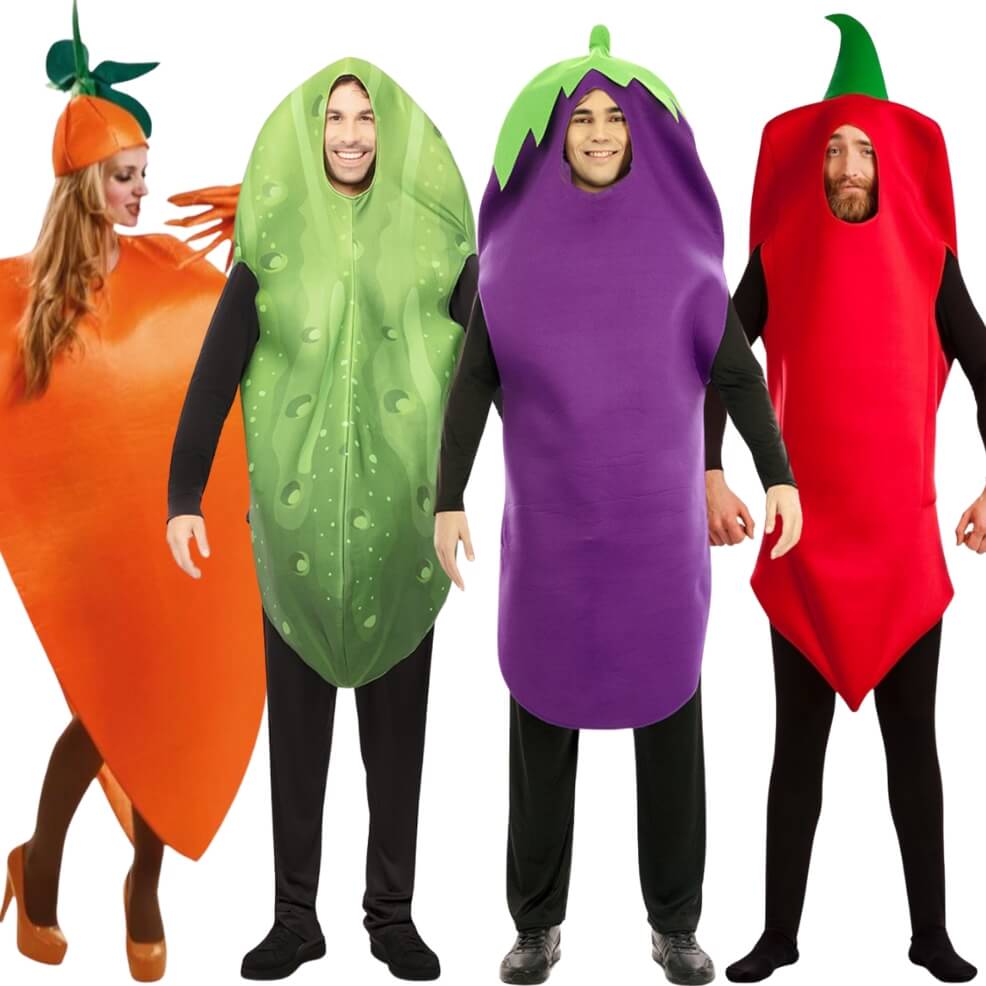Déguisements de groupes de Légumes