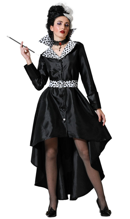 Déguisements de couple Cruella et Dalmatien