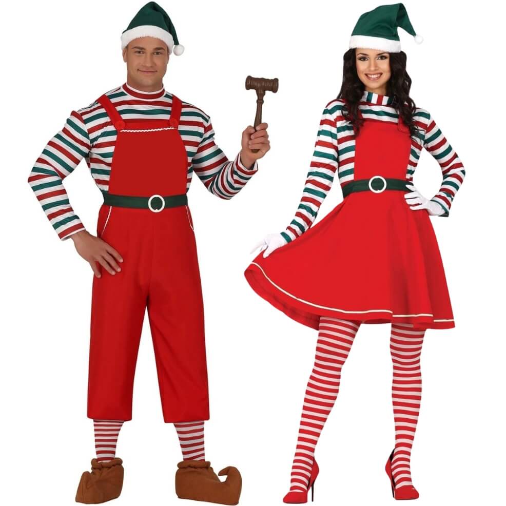 Déguisements de couple Lutins Assistants
