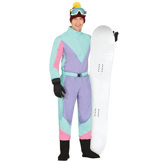 Déguisements de couple Skieurs Bleus