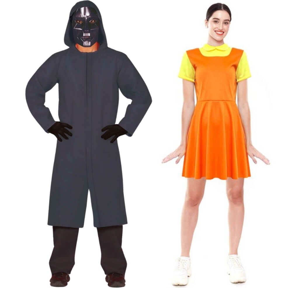 Déguisements de couple Squid Game Leader