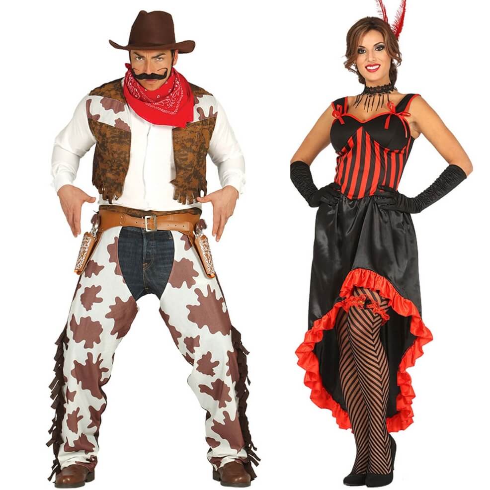 Déguisements en couple du Far West