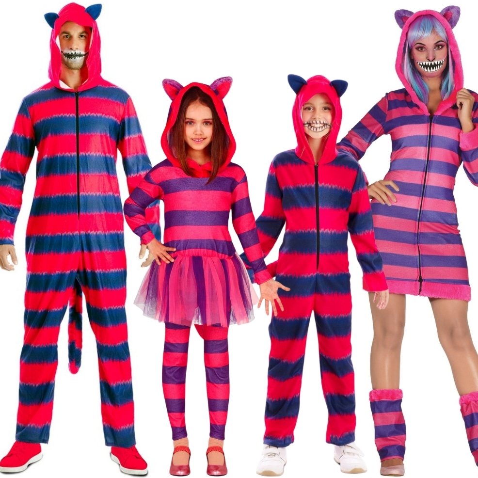 Déguisements de groupe Chat du Cheshire