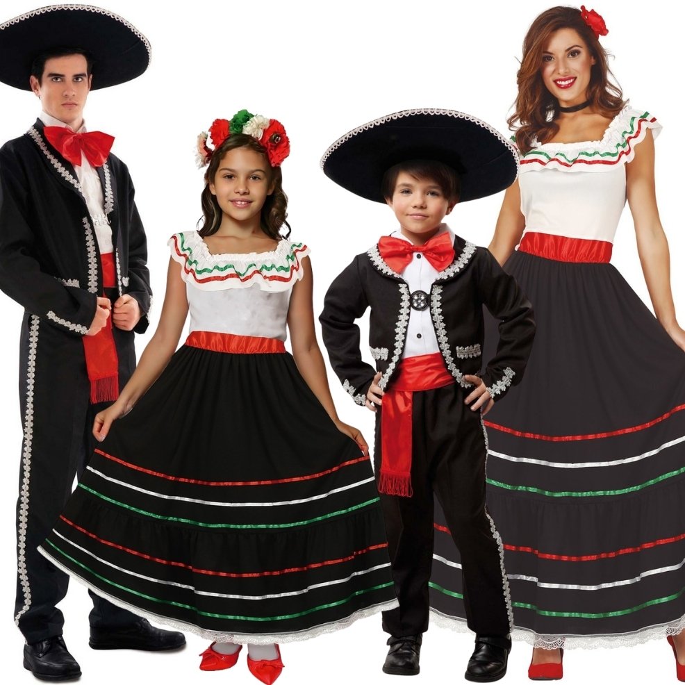 Déguisements de groupe Mexicains