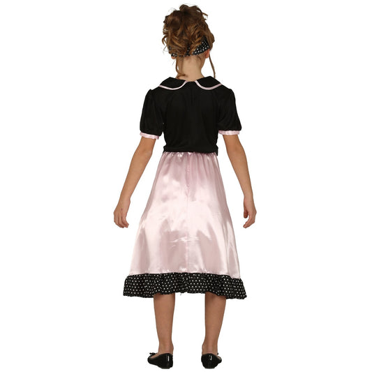 Déguisement des Années 50 Éco pour fille