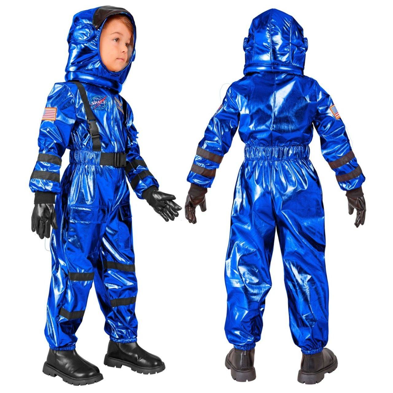 Déguisement d'Astronaute Space Bleu pour enfant