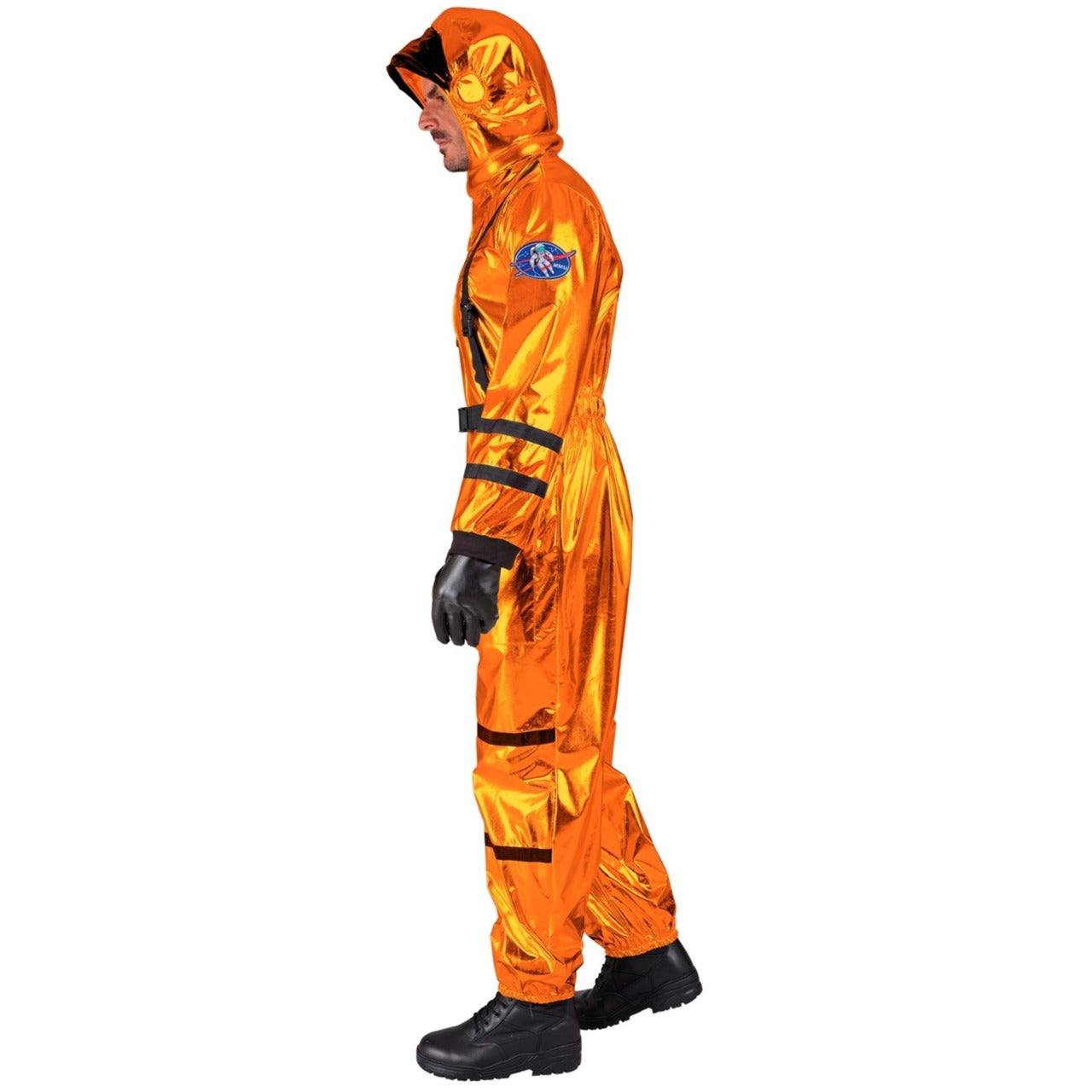 Déguisement d'Astronaute Space Orange pour homme