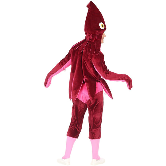 Déguisement de calamar violet adulte