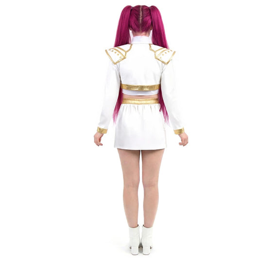 Déguisement Chanteuse K-Pop Blanche Deluxe femme