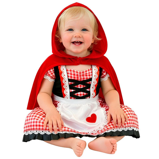 Déguisement Petit Chaperon Rouge Cœur bébé