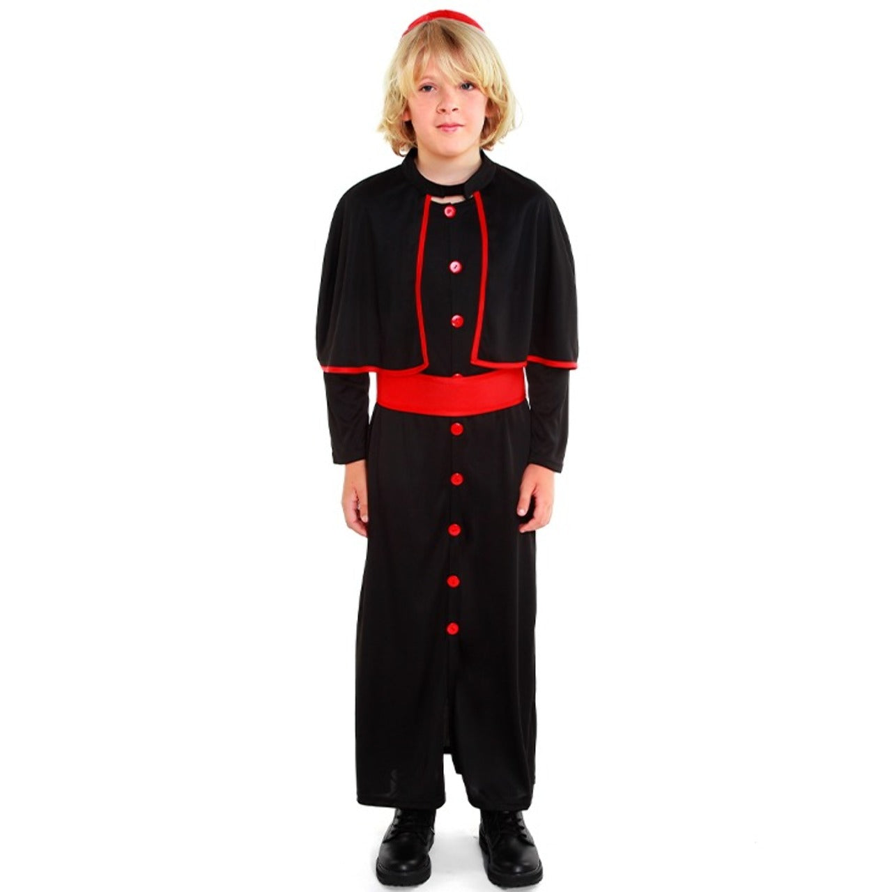Déguisement de Soutane Cardinal pour enfant