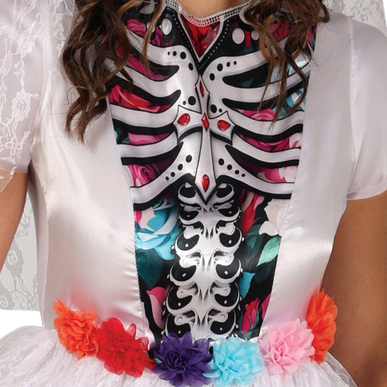 Déguisement de Catrina Mariée Blanche pour femme