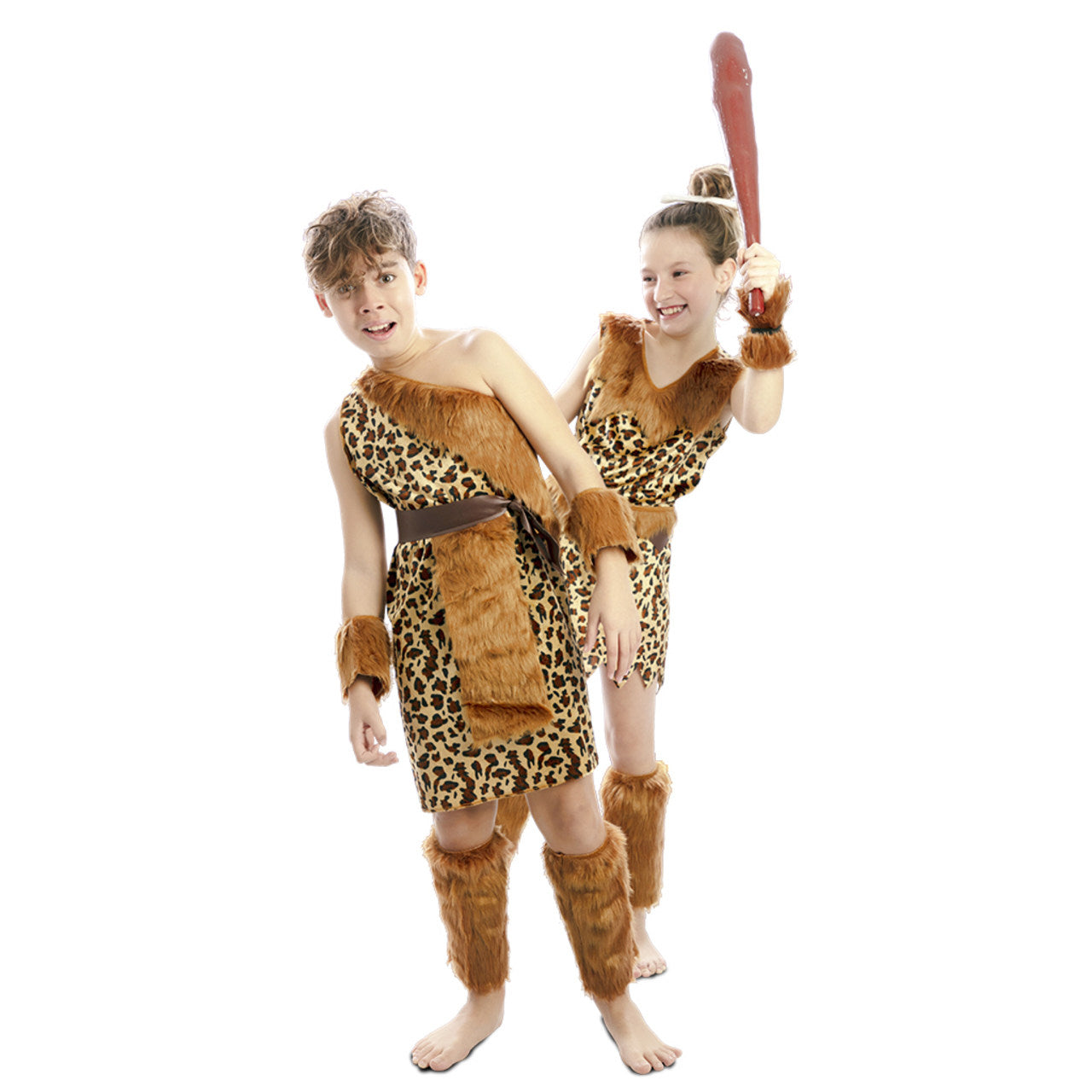 Déguisement d'Homme des Cavernes pour fille