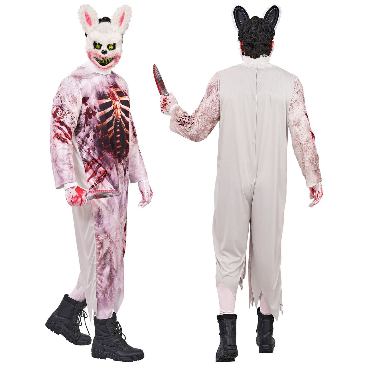 Déguisement de Lapin Tueur pour adulte