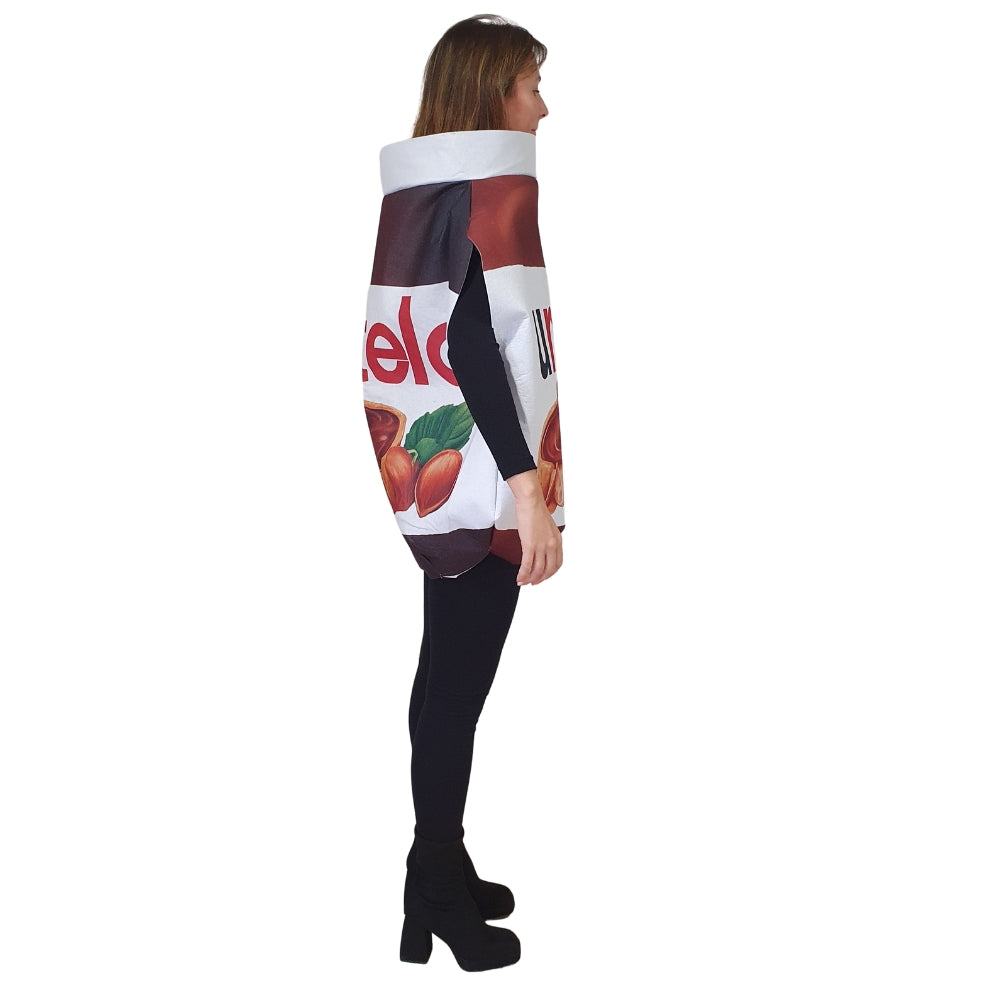 Déguisement Pâte à Tartiner Nutella pour adulte