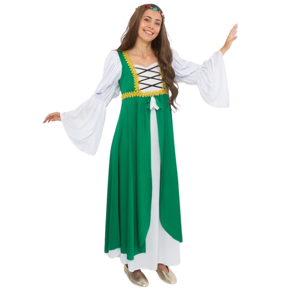 Déguisement de Lady Clarissa médiéval pour femme