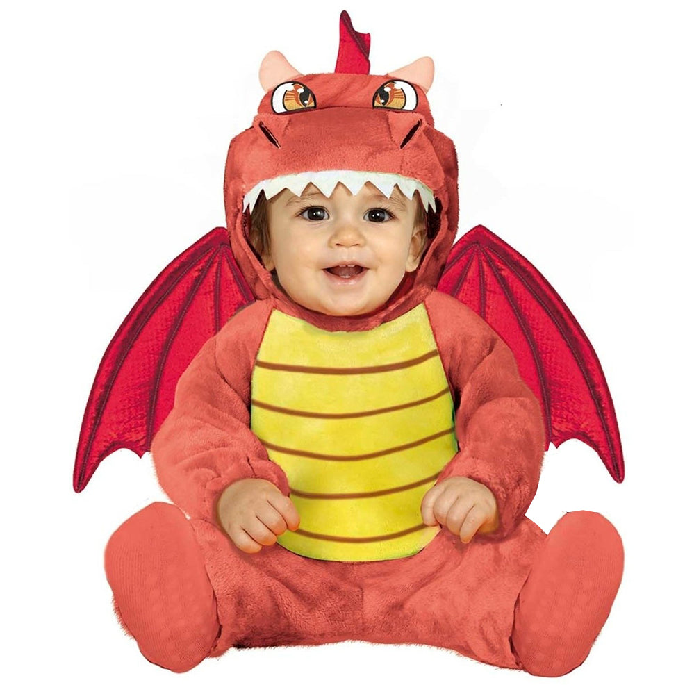 Déguisement dragon de feu bébé