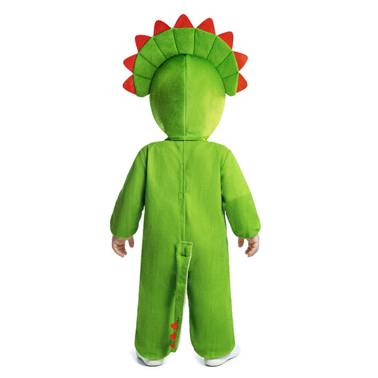 Déguisement Dinosaure Tricératops Vert bébé