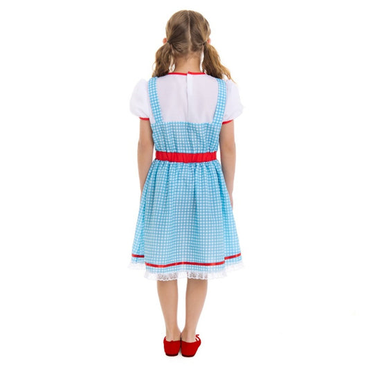 Déguisement de Dorothy à carreaux pour fille